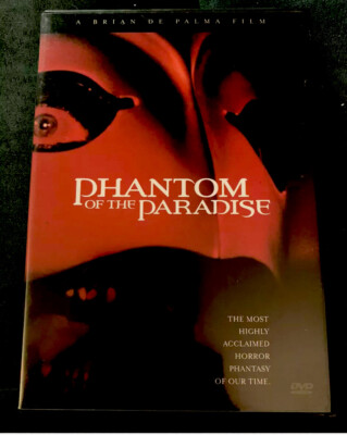 PHANTOM OF THE PARADISE DVD Brian De Palma Paul Williams Jessica