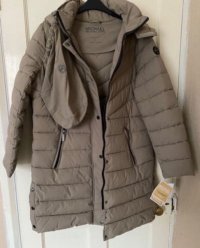 Michael Kors jacket women Packable hooded puffer mi-length coat with pack away - Picture 4 of 13