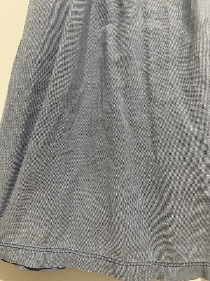 Vestido de mezclilla azul mezcla de algodón Insight para mujer talla 10 Foto 4 de 4