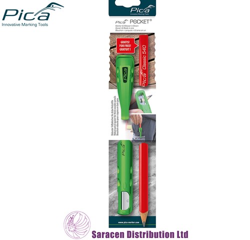 PICA POCKET QUIVER & SHARPENER WITH 540 CARPENTERS PENCIL - 505-01 - 第 1/2 張圖片