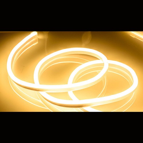 2835 Flexible LED Strip Waterproof Sign Neon Lights Tube + 12V Power Adapter Kit - Picture 18 of 19