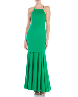 NEW JAY GODFREY Prince High Neck Mermaid GOWN DRESS