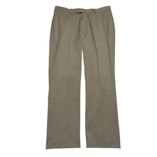 Daniel Cremieux Pants Mens 36 X 32 Tan Signature Collection Straight Leg