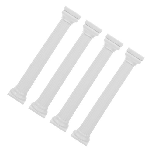 4 Pcs Roman Column Tier Set Roman Column Cake Stand Cake Dowel Rods - Picture 11 of 12