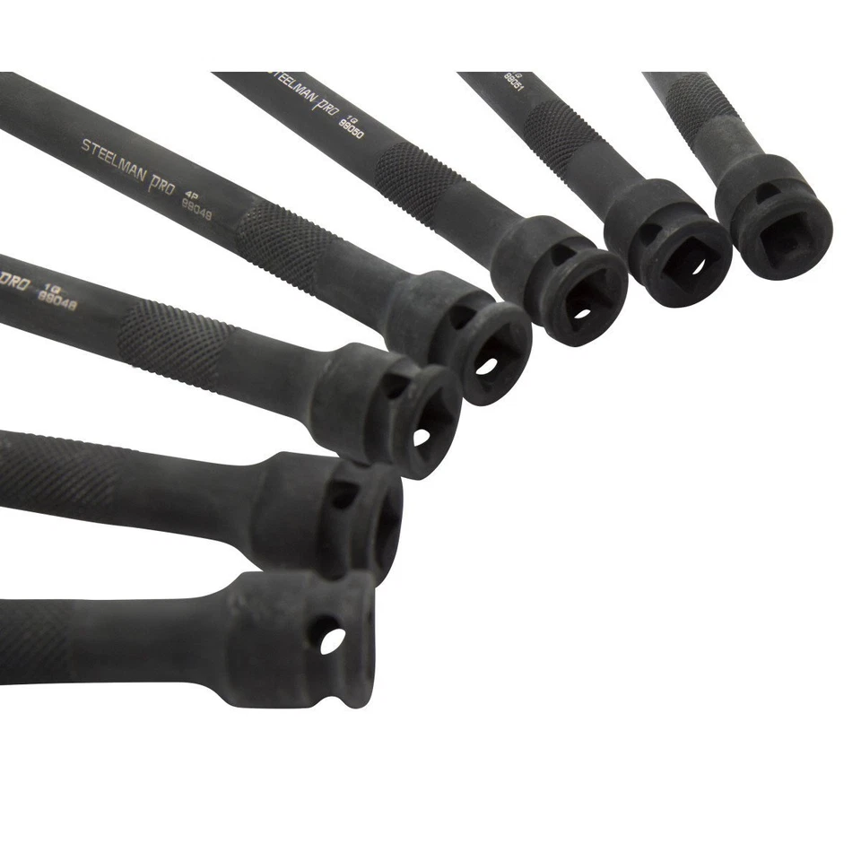 STEELMAN PRO 99045 7-Piece Swivel Head 3/8-Inch Drive, 9-Inch SAE Impact - Image 4 of 4