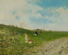 high quality oil painting handpainted on canvas "Springtime in Rome "