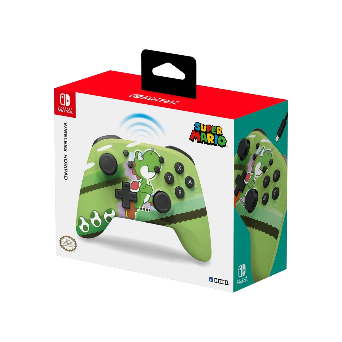 HORI Wireless HORIPAD (Yoshi) for Nintendo Switch (Nintendo Switch) (UK  IMPORT)