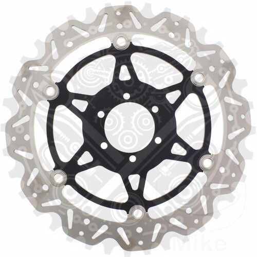 New VR621BLK EBC Brake Disc VEE Front For Moto Guzzi Griso 850 i.e