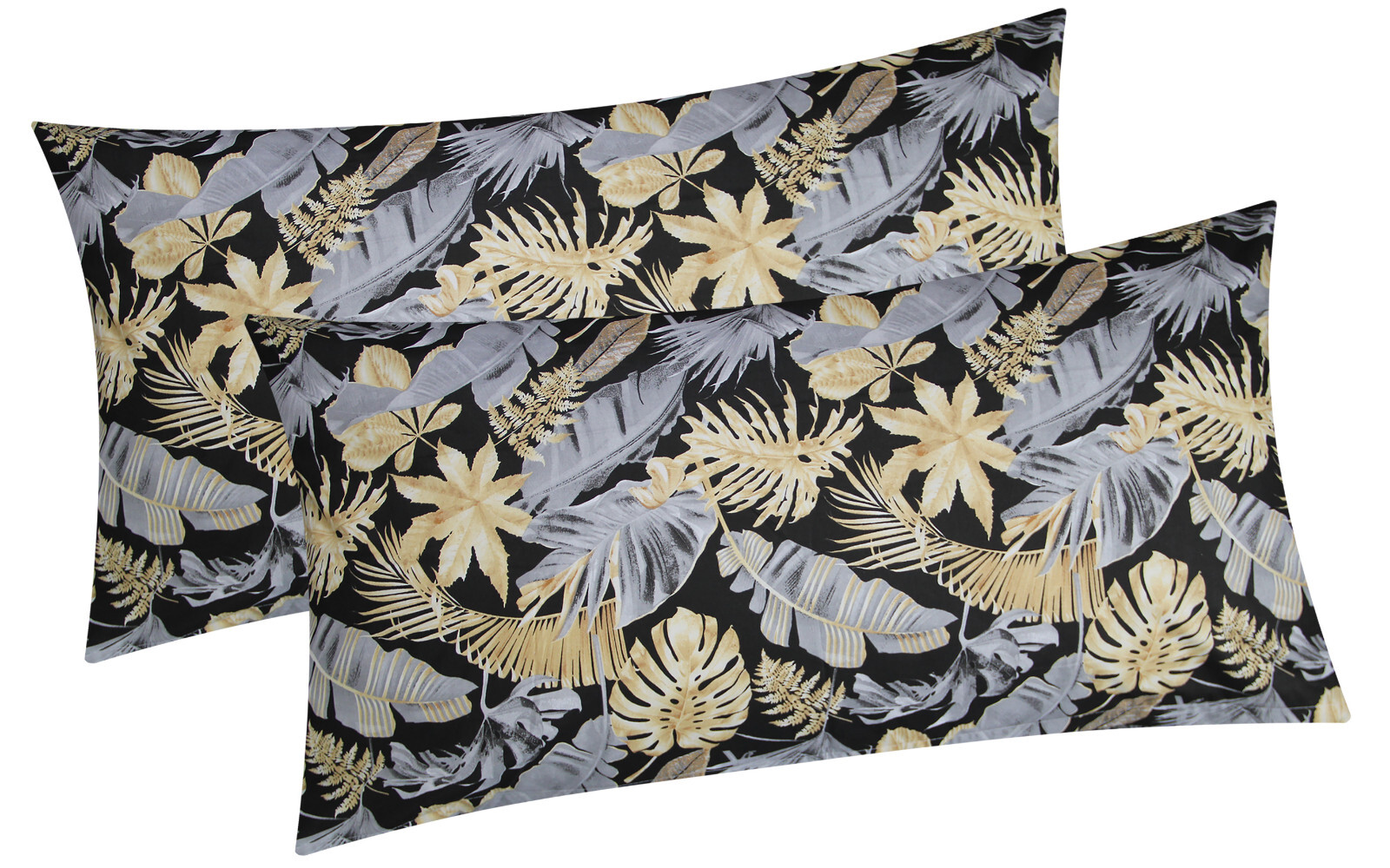 EMYXPAQM Katzen Kissenbezug 2er Set - Yin Yang Design 50x50cm, Polyester Sofakissen