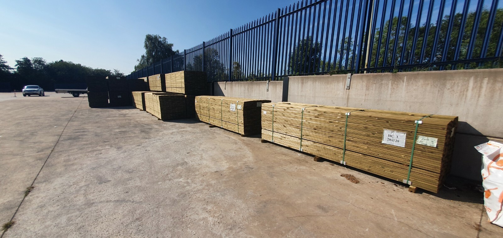 Ex 22mm Shiplap Cladding T&G Tanalised Pressure Treated Timber 3.3m ...