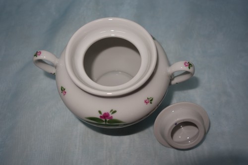 LOMONOSOV Service Porzellan "Rote Rose" 6 Pers. 15 Teile Teeservice Russia USSR - Bild 11 von 11