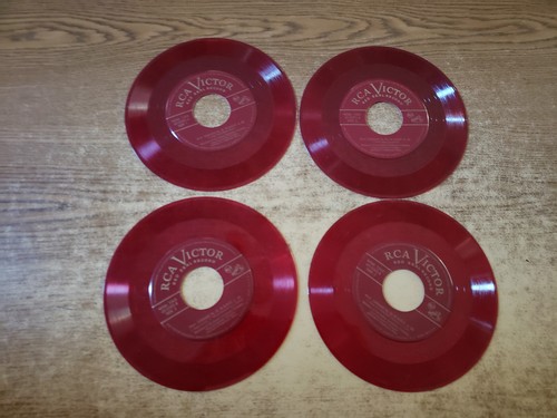 1950 MINT-EXC MOZART Serenade No. 10, In B-Flat 1303 BOX SET 4 RED 45S - Picture 6 of 6