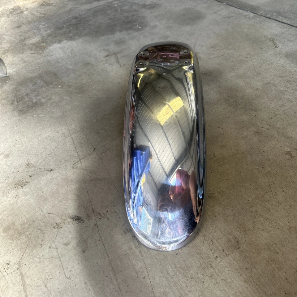 1984 - 1985 Yamaha Virago 1000 Chrome Front Fender 1100 - Image 2 of 4