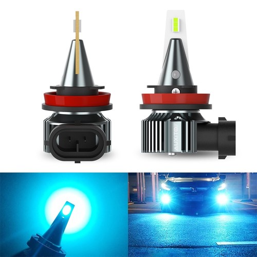 2PCS AUXITO LED Fog Driving Light H11 H9 H8 8000K Ice Blue Bright Driving Bulbs - Picture 11 of 12