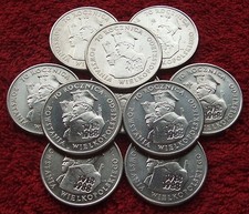POLAND SET OF COINS PRL 100 ZL 70 ANNIVERSARY WIELKOPOLSKA 1988 ONE PIECE LOT