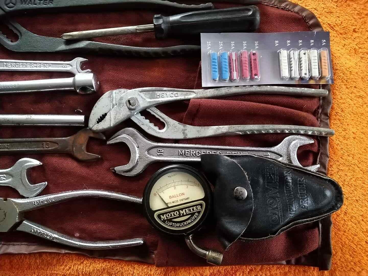 Mercedes Benz tool kit w107 w113 sl w108 w111 w116 w115 eBay