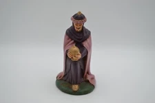 Holland Nativity Kneeling Wise Man Ceramic Mold Vintage