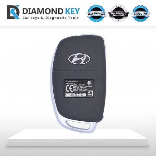 OEM 2013-2015 HYUNDAI SANTA FE CABEZA REMOTA LLAVE ABATIBLE 3 BOTONES... - Imagen 3 de 3
