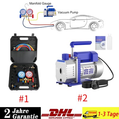 Vakuumpumpe 220 V 50 Hz Unterdruckpumpe Vakuumgeräte Vacuum Pumpe Refrigerant 