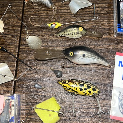 Vintage Fishing Lure Lot Hooks Weights | eBay Vintage Fishing Lure Lot Hooks Weights | eBay