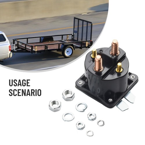 For Hydraulic Pump Motor Dump Trailer Solenoid-Valve-Relay Switch SAZ4201GJ New - Picture 12 of 24