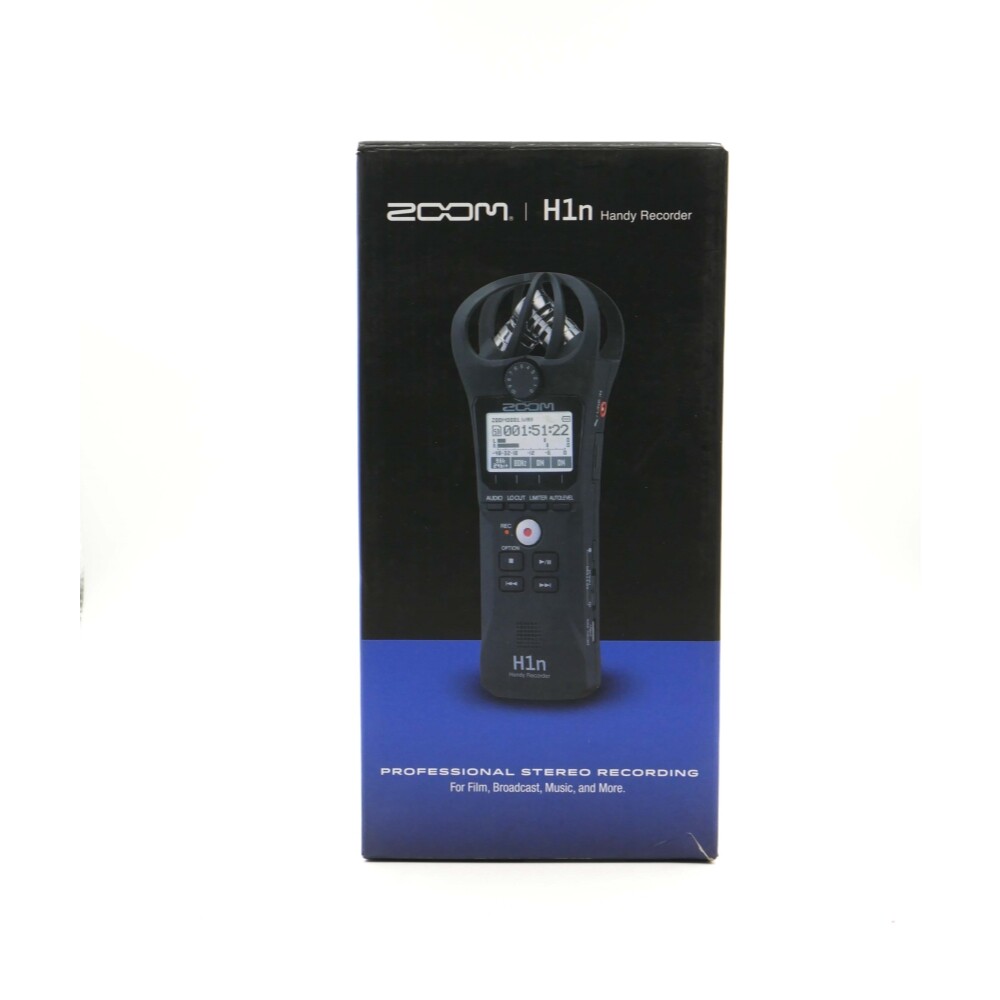 zoom handy recorder H1n 40周年記念品 Amazon.com: Zoom Handy Recorder, Blue (H1n) : Musical