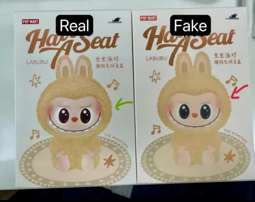 Authentische Pop Mart Labubu die Monster "Have a Seat" Vinyl Anhänger Figur versiegelt - Bild 10 von 24