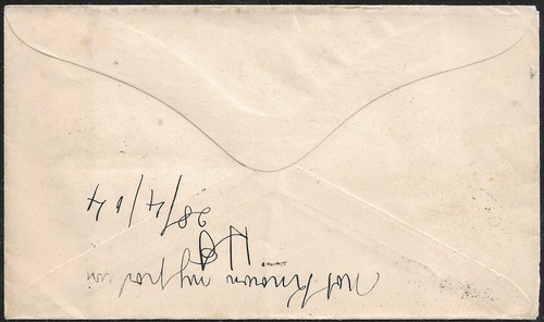 1904 PAID AT BENDIGO cds & HIGH STREET boxed NOT KNOWN BY LETTER CARRIER BENDIGO - Picture 2 of 2