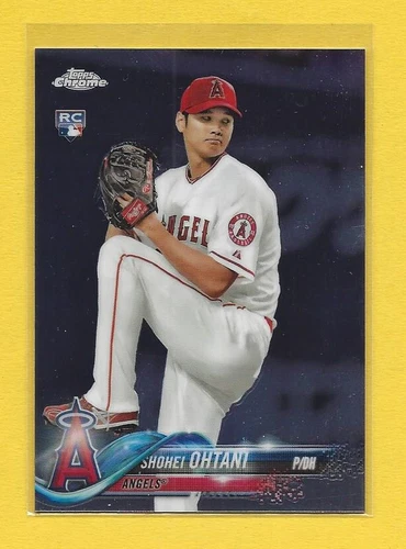 Shohei OHTANI (LAA) - 2018 Topps CHROME #150 - RC - NRMT/MT!