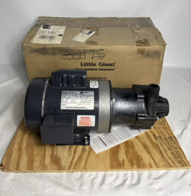 #ad #ad NEW IN BOX Little Giant 587600 Magnetic Drive Pump TE 7 MD CK 3 4 HP 115 230V $1349.99