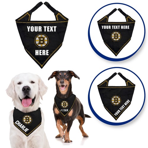Pets First NHL Corbata Personalizada Alrededor Bandana para Perros y Gatos Baberos Personalizables - Imagen 11 de 24