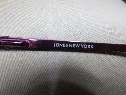 Jones New York Eyeglasses Frame J941 Women's Purple Full Rim Car Eye 50-16-135 - 第 7/7 張圖片