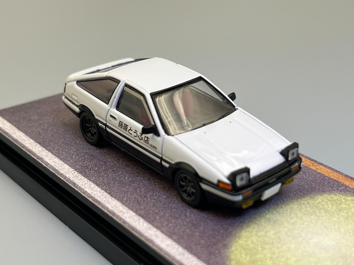 Initial D Takumi Fujiwara Toyota AE86 Panda Trueno Diorama | eBay