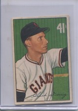 1952 Bowman Chuck Diering #198