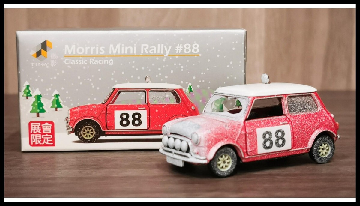 TINY MORRIS MINI COOPER Rally 88 Class Racing Snow Version 1