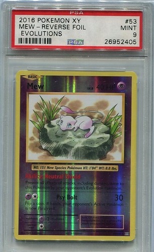 Pokémon Mew EX TCG 25th Anniversary Celebrations Card 88/92 PSA 10