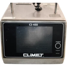 Climet CI-450 Cleanroom Portable Airborne Particle Counter LPM 