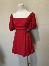 NWT, SHEIN VCay, Two Piece, Connected Dress, Red, Size: XS