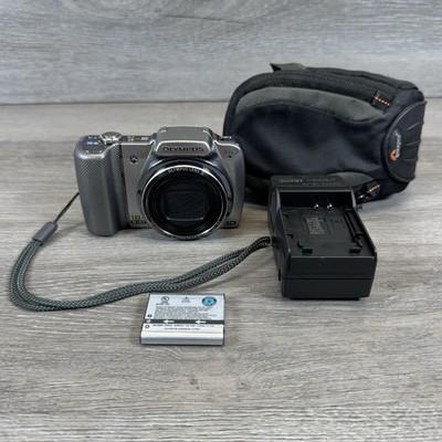 Olympus Digital Camera Stylus SZ-10 14.0MP Silver Tested