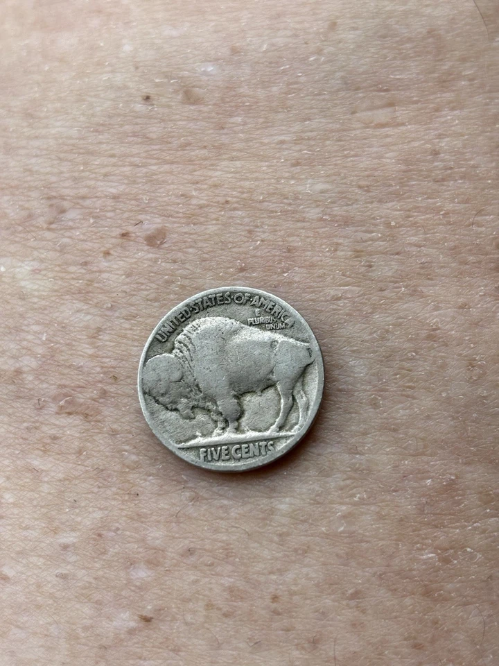 RARE Indian Head Buffalo Nickel NO DATE Error - Image 2 of 2