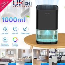 1000ml Mini Electric Air Dehumidifier Auto Off Dryer for Bedroom Kitchen Cabinet