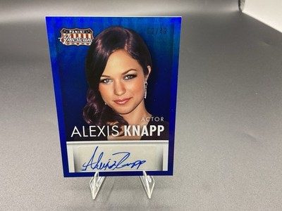 2015 Alexis Knapp Panini Americana Autograph Card 02/49 AU Auto  Pitch Perfect