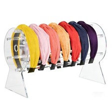 Headband Holder,Hairband Display Stand, Clear Jewelry Organizer for Girl Women