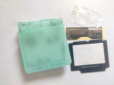 Clear Glow GTD GBA SP Housing Shell IPS Regular Ready for Game Boy Advance SP
