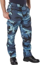 Rothco Tactical BDU Pants Rugged Cargo Outdoor Hiking EDC Work Uniform SZ MED