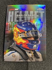 2025 Topps Chrome Formula 1 F1 Carlos Sainz Helmet Collection #HC-7