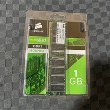 Corsair Value Select DDR1 SDRAM 1 GB 400 MHz DIMM PC-3200 RAM VS1 GB400C3