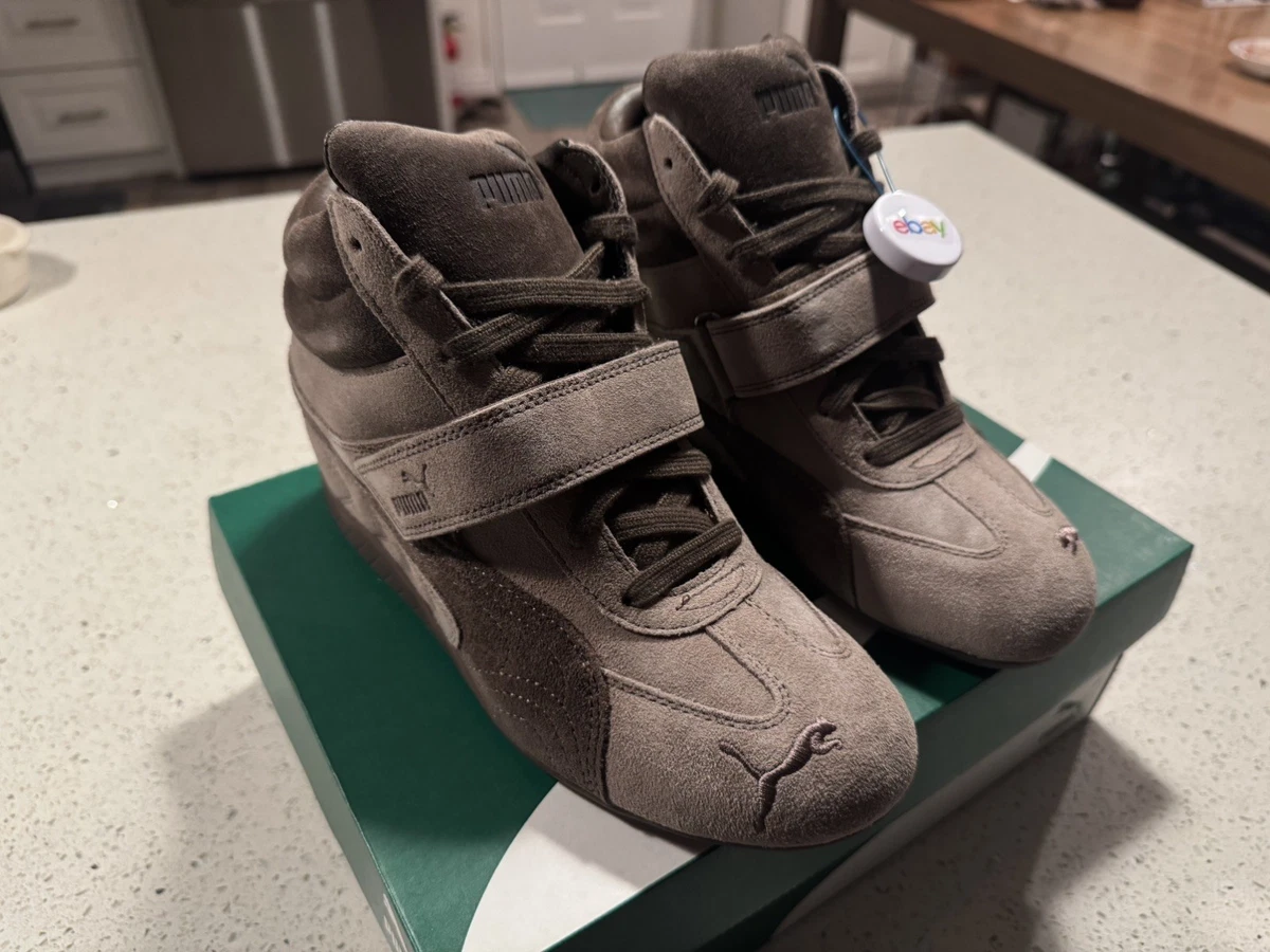 Puma Speedcat Wedge Totally Taupe Chocolate W for sale | eBay