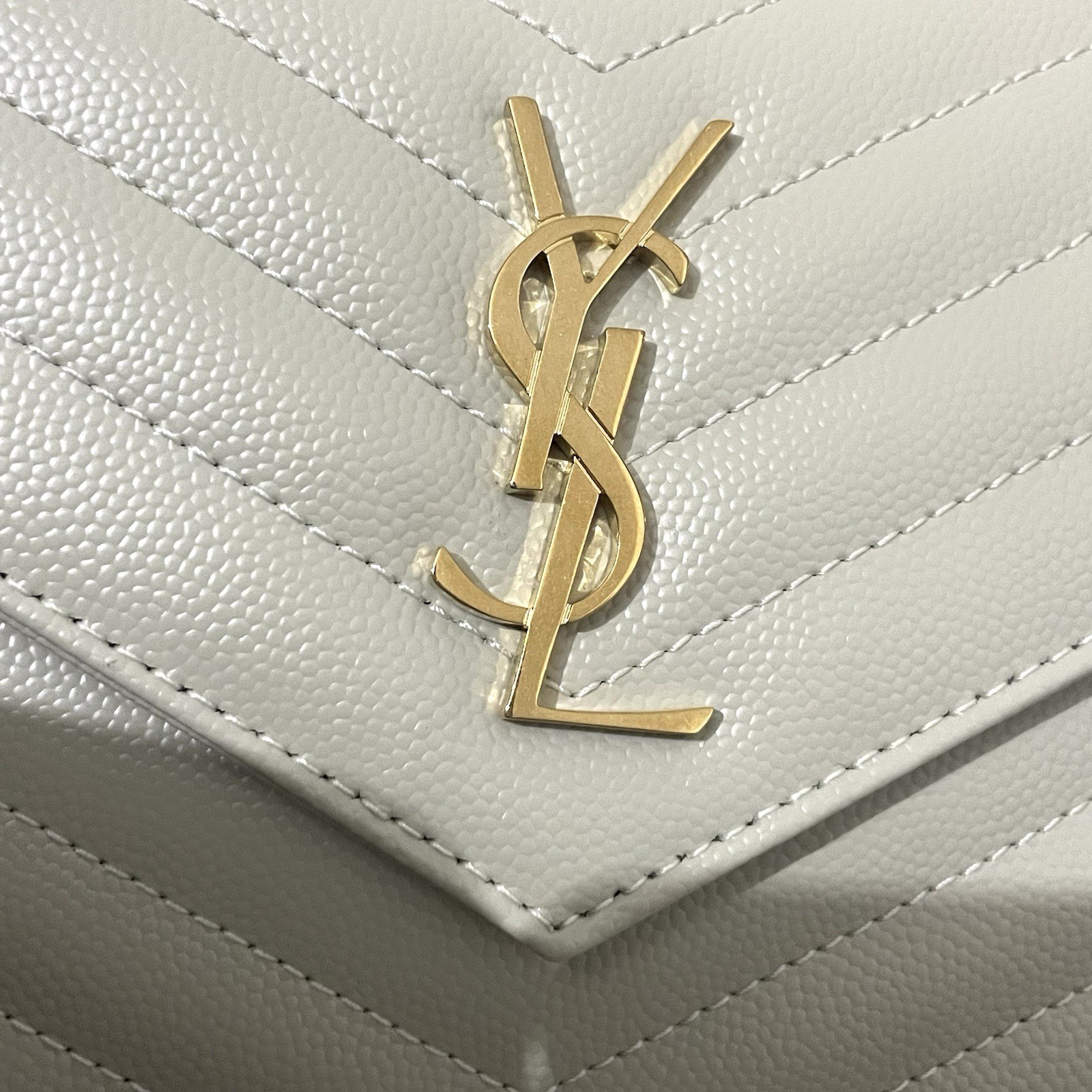 Saint Laurent Cassandra Crossboy Borsa Catena Portafoglio Catena Oro