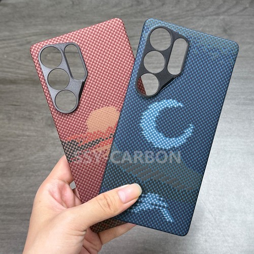 Real Carbon Fiber Case for Samsung galaxy S24 Ultra Magsafe Cover for S25 Ultra - Picture 3 of 11